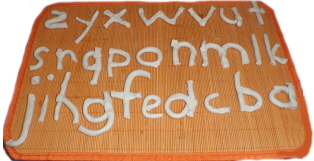 clay alphabet